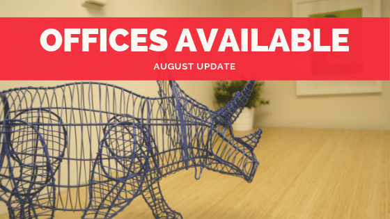 Coworking Offices for $600 Available in August