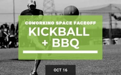 Coworking Kickball Faceoff