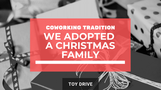 The Coworking Crew Adopted a Family this Christmas! Pick which present you want to give.