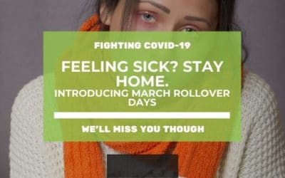 Are you sick? We’ll miss you but stay home. Unused Coworking days in March Rollover. Plus other things we’re doing to fight COVID-19.